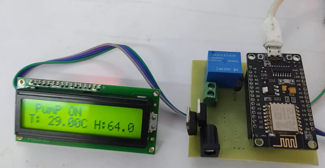 IoT-Based Smart Farming System using ESP32 Web Server
